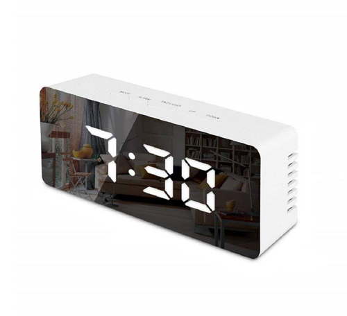 Mirror finish Digital clock